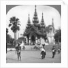 Main entrance, Shwedagon Pagoda, Rangoon, Burma by Stereo Travel Co
