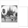 Main entrance, Shwedagon Pagoda, Rangoon, Burma by Stereo Travel Co
