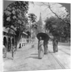 Pagoda Road to the Shwedagon Pagoda, Rangoon, Burma by Stereo Travel Co