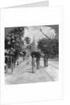 Pagoda Road to the Shwedagon Pagoda, Rangoon, Burma by Stereo Travel Co