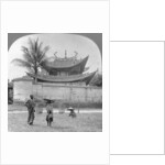 Picturesque Chinese joss house, Bhamo, Burma by Stereo Travel Co