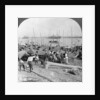 Harbour of Rangoon on the Irawaddy River, Burma by Stereo Travel Co