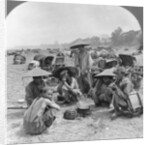 Caravan en route for China camping at Bhamo, Burma by Stereo Travel Co