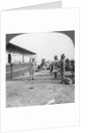 English officer and native soldiers, Bhamo, Burma by Stereo Travel Co