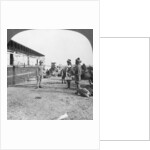 English officer and native soldiers, Bhamo, Burma by Stereo Travel Co