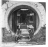 Curious gateway, entrance to a joss house, Bhamo, Burma by Stereo Travel Co