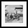 Military transport cart with an escort of Indian soldiers, Burma by Stereo Travel Co