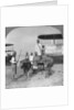 Military transport cart with an escort of Indian soldiers, Burma by Stereo Travel Co