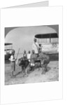Military transport cart with an escort of Indian soldiers, Burma by Stereo Travel Co