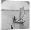 A sailing boat on the Irawaddy River, Burma by Stereo Travel Co