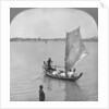 A sailing boat on the Irawaddy River, Burma by Stereo Travel Co