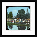 State barge on the Apple Tree Canal, India by Anonymous