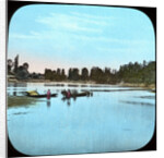 Looking down the Jhelum from the island, India by Anonymous