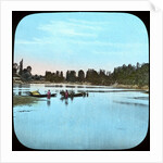 Looking down the Jhelum from the island, India by Anonymous