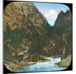 Sindh River, passing the crags below Sonamarg, Kashmir, India by Anonymous