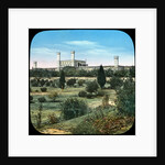 Railway station, from the Queen's Garden, Delhi, India by Anonymous