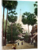 Street leading towards the Shwedagon Pagoda, Rangoon, Burma by Anonymous