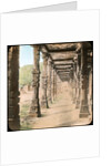 Colonnade, Delhi, India by Anonymous