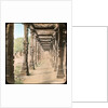 Colonnade, Delhi, India by Anonymous