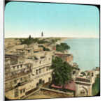 River Ganges from the Aurangzeb Mosque, Benares, India by Anonymous