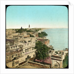 River Ganges from the Aurangzeb Mosque, Benares, India by Anonymous