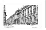 The exterior of the RAC Clubhouse in Pall Mall, London by Hanslip Fletcher