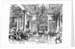 The Members' Lounge, RAC clubhouse, Pall Mall, London by Hanslip Fletcher