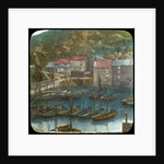 Fishing boats in the harbour, Polperro, Cornwall by Church Army Lantern Department