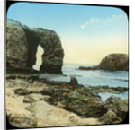 Rock arch at Perran Beach, Cornwall by Church Army Lantern Department