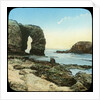Rock arch at Perran Beach, Cornwall by Church Army Lantern Department