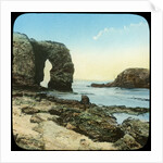 Rock arch at Perran Beach, Cornwall by Church Army Lantern Department