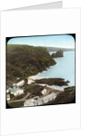 Kynance Cove and village, Cornwall by Church Army Lantern Department