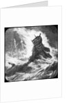 The Spanish Armada in a tempest by Anonymous