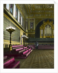The ballroom, Buckingham Palace, London by Anonymous