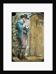 Mr Fearing at the gate, from The Pilgrim's Progress by Anonymous