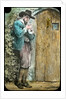 Mr Fearing at the gate, from The Pilgrim's Progress by Anonymous