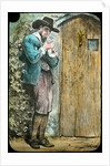 Mr Fearing at the gate, from The Pilgrim's Progress by Anonymous