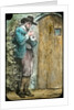 Mr Fearing at the gate, from The Pilgrim's Progress by Anonymous