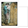 Mr Fearing at the gate, from The Pilgrim's Progress by Anonymous