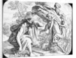Moses and the Burning Bush by Julius Schnorr von Carolsfeld
