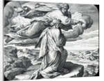 Moses views the land of Israel by Julius Schnorr von Carolsfeld