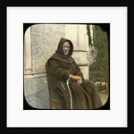 Monk, Sicily, Italy by L Toms