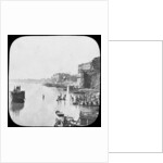 Bathing ghat at Benares, India by Anonymous