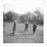 Boys playing by Anonymous