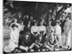 Tennis group portrait by Anonymous