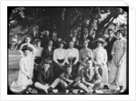 Tennis group portrait by Anonymous