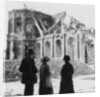 Damage to the Church of Notre Dame, Armentières, France, World War I by Nightingale & Co