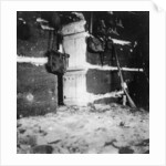 Interior of a German dugout, World War I by Nightingale & Co