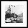 Damaged graves, old communal cemetery, Ypres, Belgium, World War I by Nightingale & Co