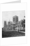 South-east view of York Minster, Yorkshire by Anonymous